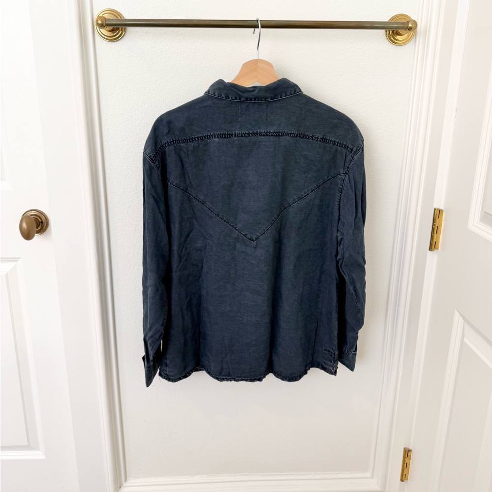 BA&SH Paris Lady Shirt button Down Blouse - Picture 2 of 4